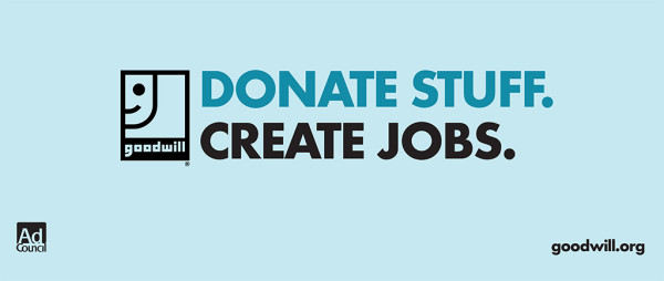 Post image of Goodwill Donate Stuff. Create Jobs.