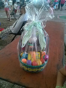 I won an Easter basket