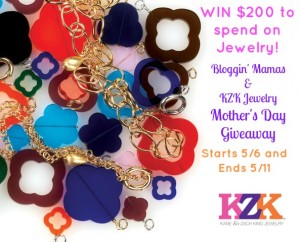 KZK Jewelry Mother's Day Giveaway