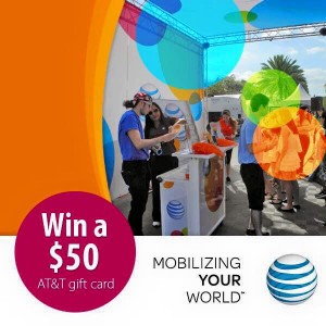 Carnaval Miami Giveaways for AT & T