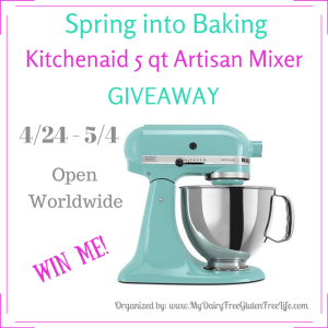 Win a Kitchenaid Mixer1 Ends 5-4-15