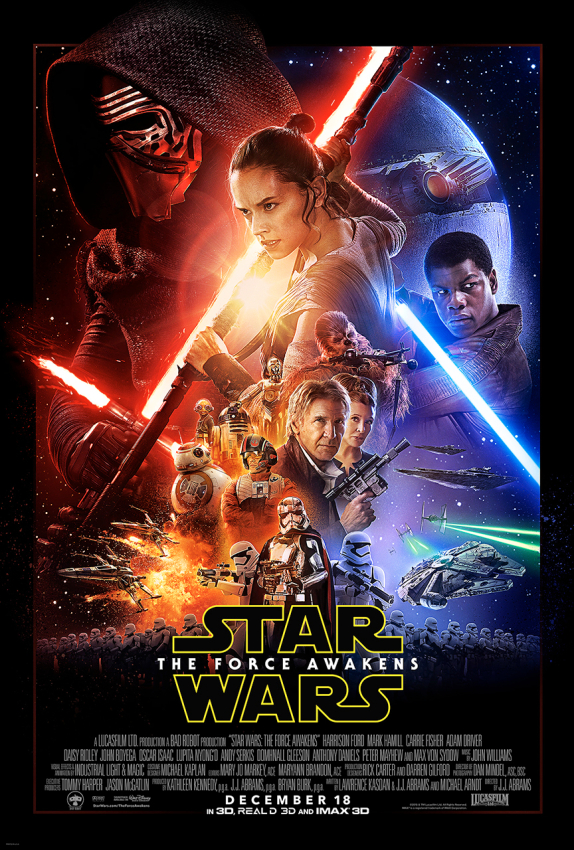 Star Wars: The Force Awakens Official Movie Poster