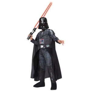 Star Wars Darh Vader Costume with Light Saber