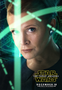 Princess Leia poster Star Wars: The Force Awakens