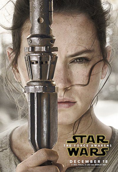 Rey poster Star Wars: The Force Awakens