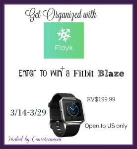 Enter to win a fitbit blaze! Ends 3-29-16. US 18+.