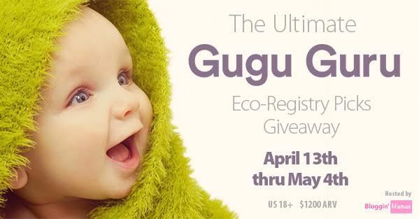 The Ultimate Gugu Guru Eco-Registry Picks Giveaway- ARV $1200- Ends 5-4-16- US 18+
