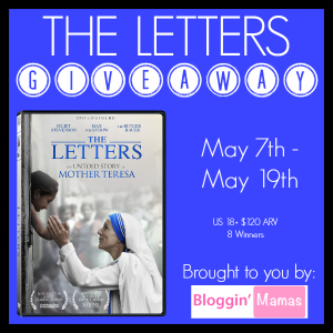 The Letters DVD Giveaway- 8 winners- ends 5-19-16