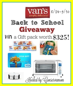 Win a Van's $325 Prize Pack! Ends 9-10-16.