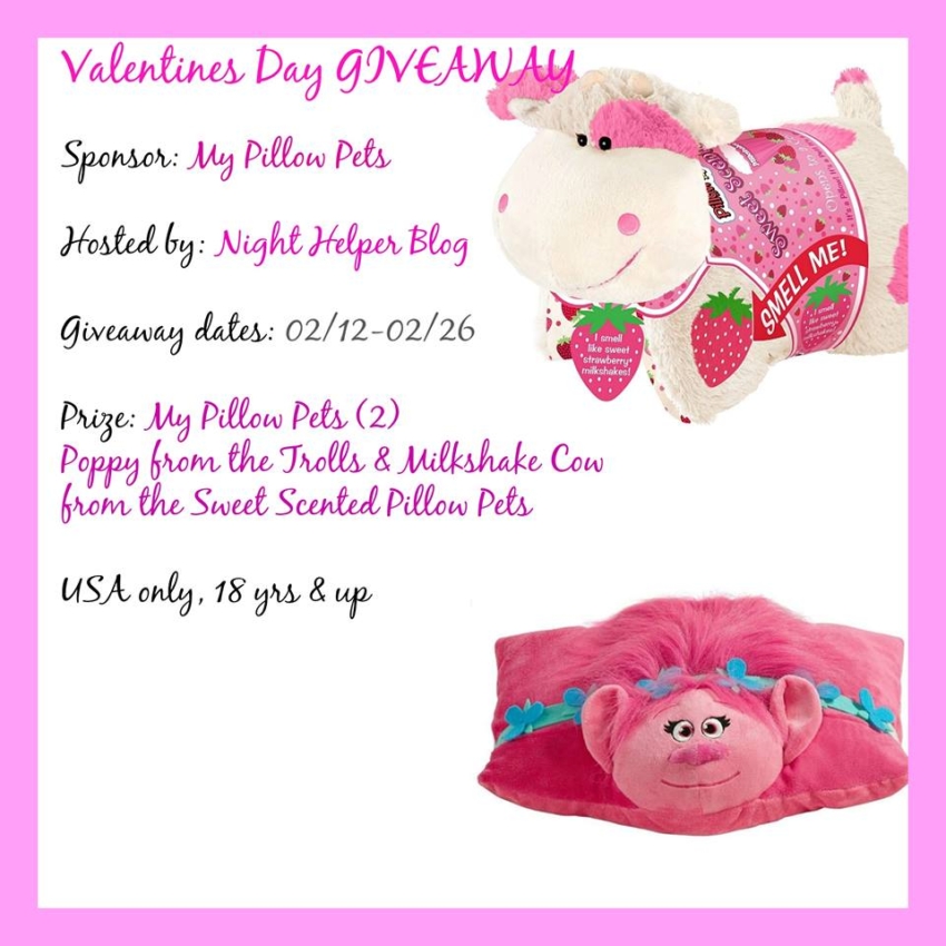 My Pillow Pets Valentine's Day Giveaway