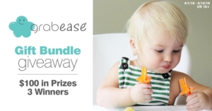 Grabease On the Go Giveaway 3 winners Ends 4-14-19
