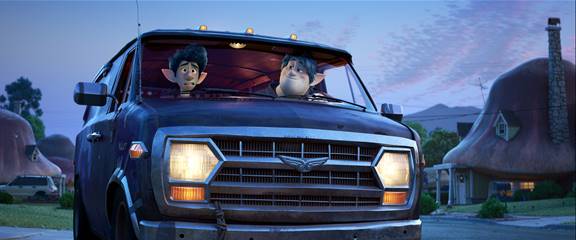 OH BROTHERS – In Disney and Pixar’s “Onward,” two teenage elf brothers embark on an extraordinary quest in a van named Guinevere to discover if there is still a little magic left in the world. Featuring Tom Holland as the voice of Ian Lightfoot, and Chris Pratt as the voice of Ian’s older brother, Barley, “Onward” opens in U.S. theaters on March 6, 2020.