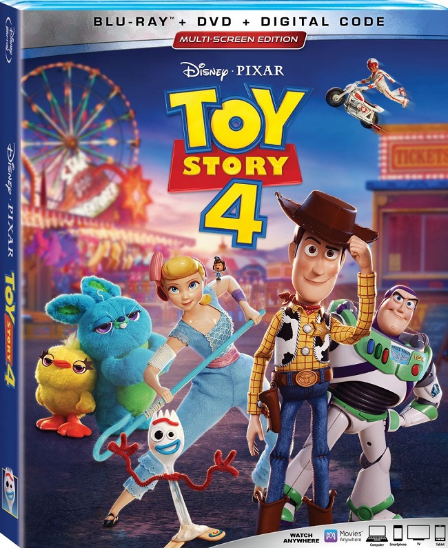 Toy Story 4 Box Cover