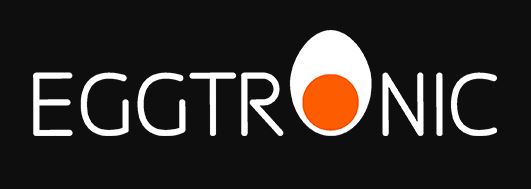 Eggtronic Logo with black background