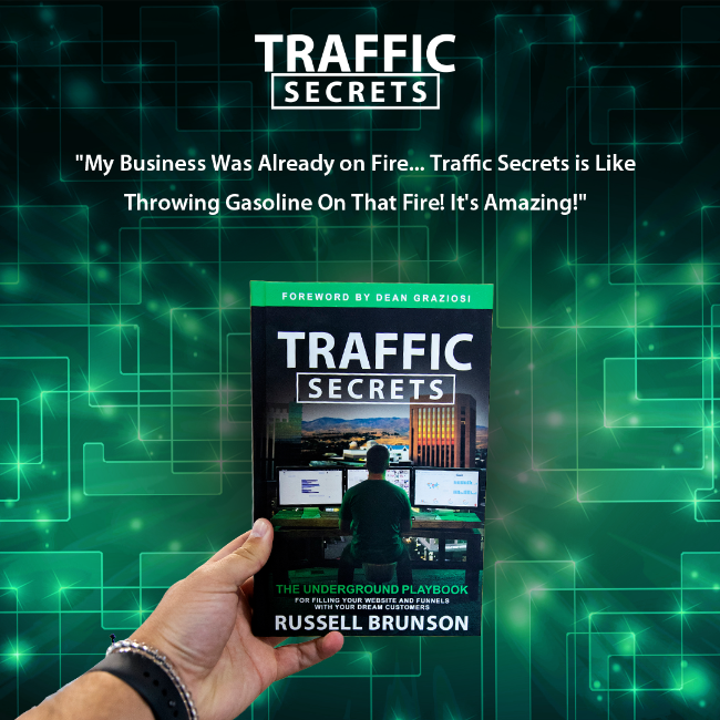 Traffic Secrets: The Underground Playbook for Filling Your Websites and Funnels with Your Dream Customers book cover