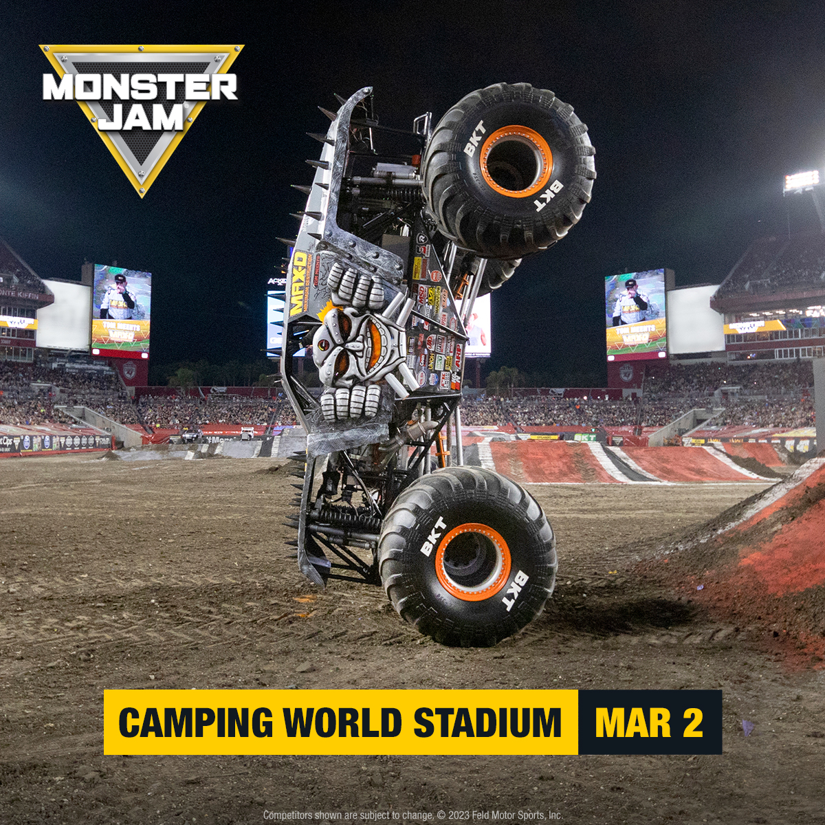 Monster Jam Orlando March 2 Family-friendly events